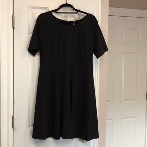 J. Crew Factory Navy A Line Dress
